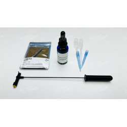 Flotador monobloque con limpia plumilla para manómetro de Alveógrafo